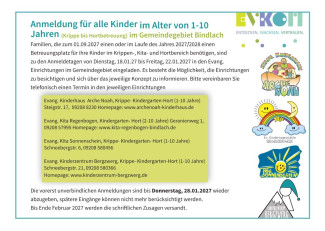 Anmeldetage 2027